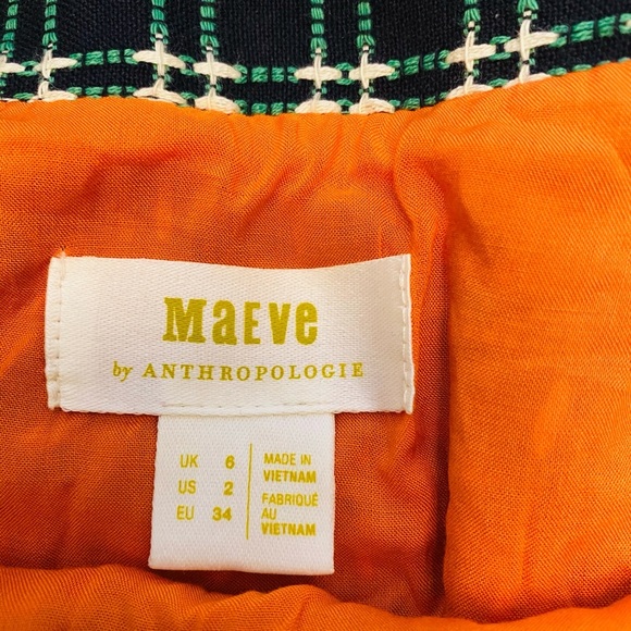 Maeve by Anthropologie Plaid Pinafore Skirt - Picture 5 of 8